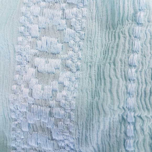 🌏 BIBA • Mulberry Silk Boho Top • Sz 42 - Picture 8 of 16